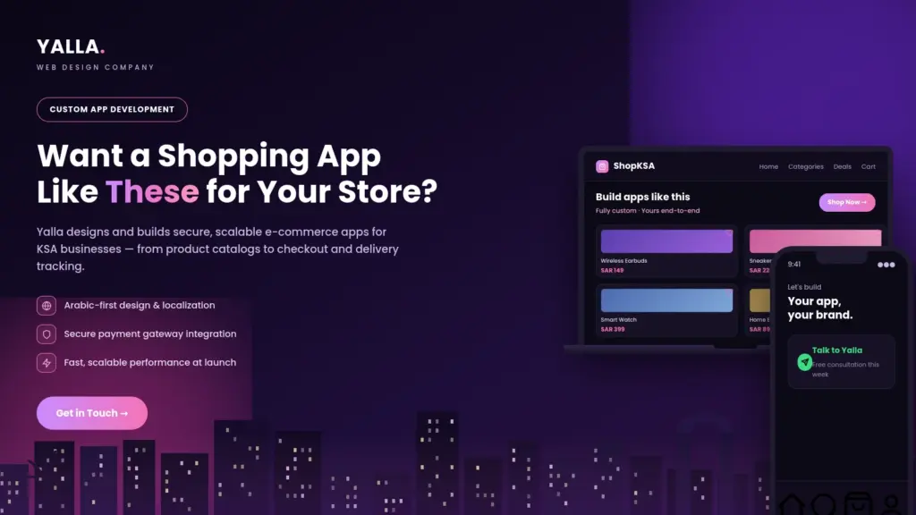 Saudi Arabia - shopping apps