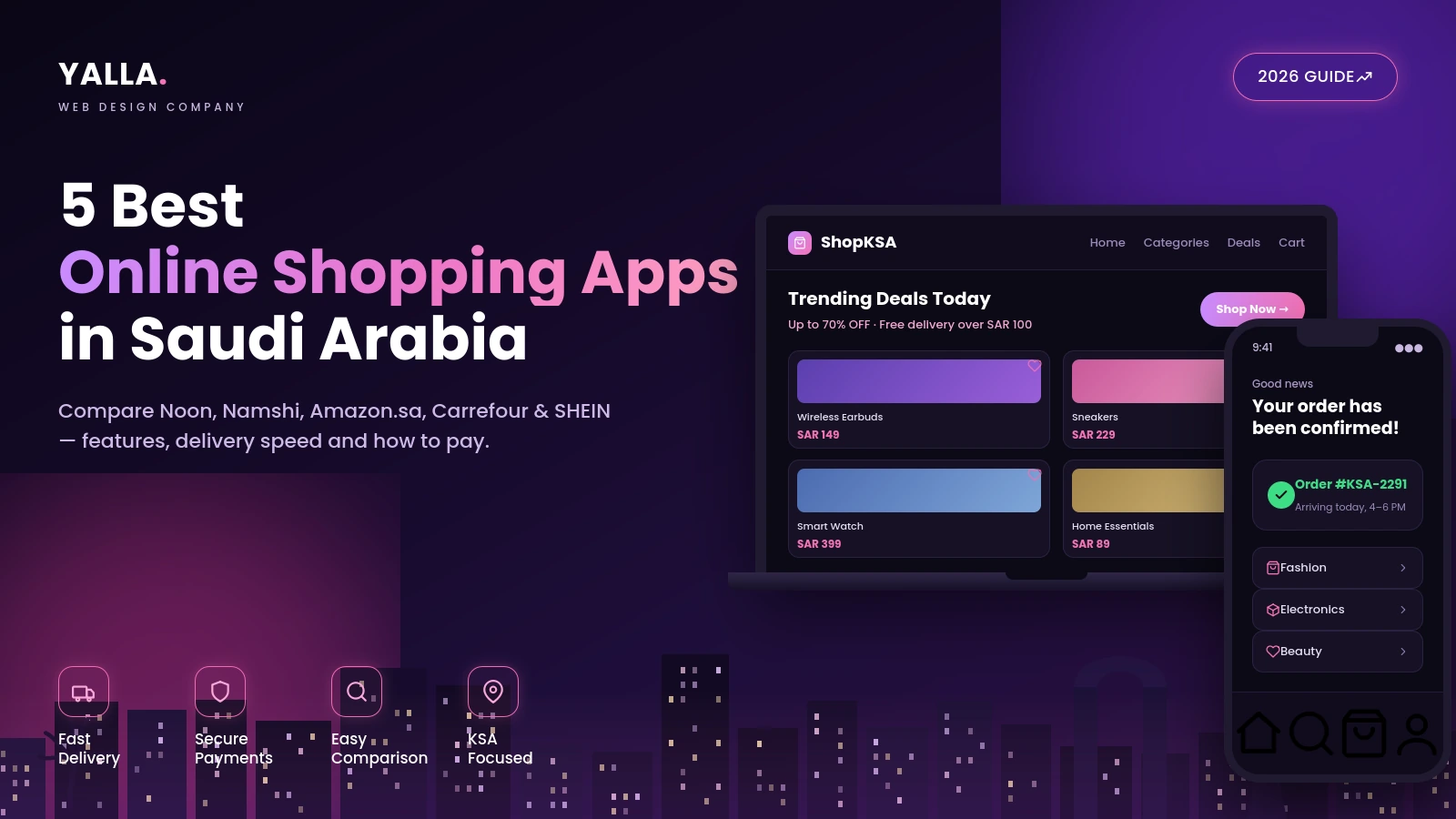 Saudi Arabia - shopping apps in KSA