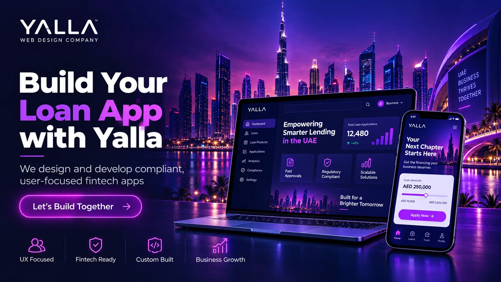 build loan app with yalla